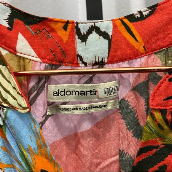 AldoMartins Burge Floral Midi Dress Ladies 6 Tropical Resortwear Travel Vacation - Picture 4 of 8